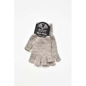 【SALE!】Black Sheep (ブラックシープ) Fingerless Knit Glove...