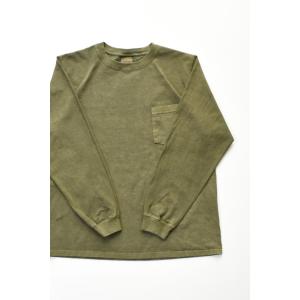 【SALE!】GOODWEAR (グッドウェア) L/S POCKET TEE PIGMENT DY...