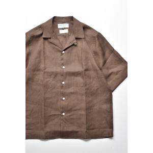 【NEW!】James Mortimer (ジェームスモルティマー) Irish Linen Ope...