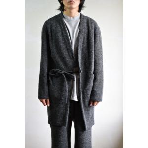 【SALE】m's braque エムズブラック KIMONO LONG CARDIGAN [GRE...