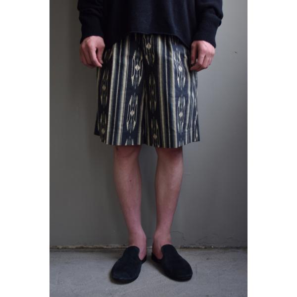 m&apos;s braque エムズ ブラック TUCKED SHORTS [KHAKI]