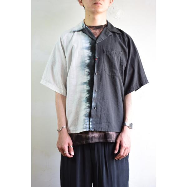 【SALE!】m's braque (エムズ ブラック) RAGLAN SLEEVE ALOHA S...