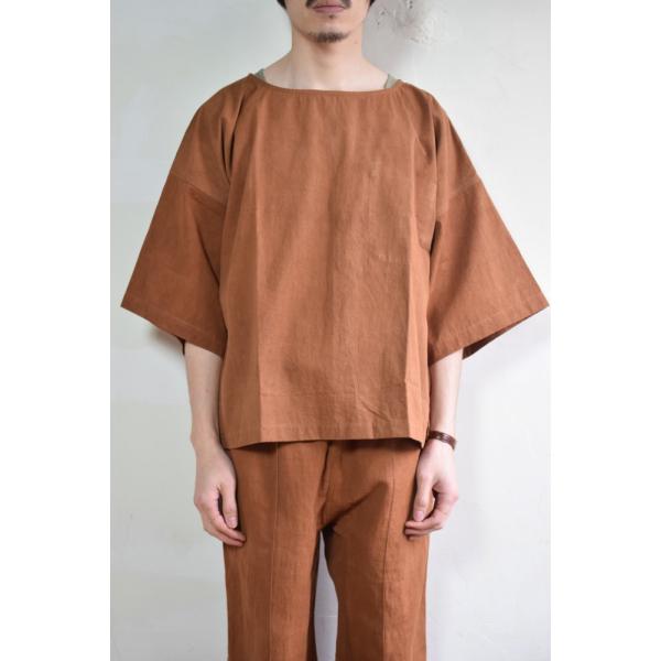 【MORE SALE!】STORY mfg / Reefer Top [Bark Brown]