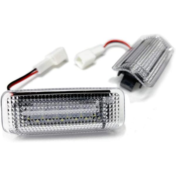 ハリアー 80系 パーツ カスタム LEDカーテシ ルームランプ フットランプ