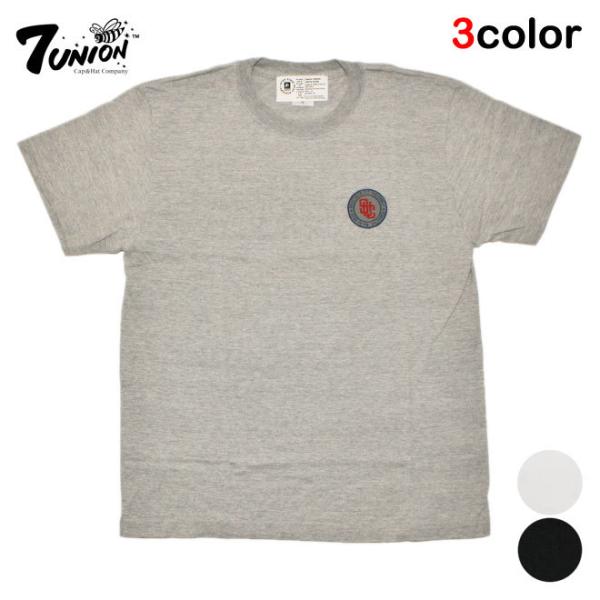 セブンユニオン 7UNION Tシャツ メンズ レディース 半袖 クルーネック wt gy bk