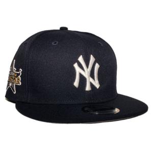 ニューエラ スナップバックキャップ 帽子 NEW ERA 9fifty メンズ レディース デレク ジーター MLB ニューヨーク ヤンキース nv｜liberalization