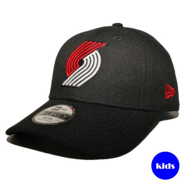 子供用 ニューエラ ストラップバックキャップ 帽子 NEW ERA 9forty キッズ NBA ポ...