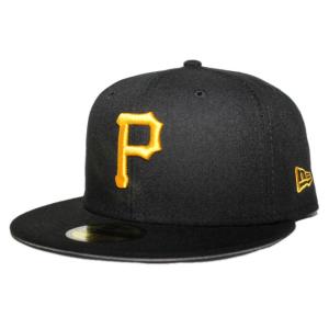 ニューエラ ベースボールキャップ 帽子 NEW ERA 59fifty メンズ レディース MLB ピッツバーグ パイレーツ bk｜liberalization