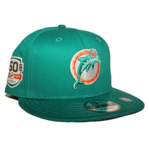 ニューエラ スナップバックキャップ 帽子 NEW ERA 9fifty メンズ レディース NFL マイアミ ドルフィンズ lbe｜liberalization