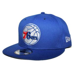 ニューエラ スナップバックキャップ 帽子 NEW ERA 9fifty メンズ レディース NBA フィラデルフィア セブンティシクサーズ bl｜liberalization