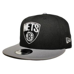 ニューエラ スナップバックキャップ 帽子 NEW ERA 9fifty メンズ レディース NBA ブルックリン ネッツ bk｜liberalization