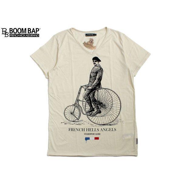 ブーン バップ Tシャツ BOOM BAP メンズ 半袖 Vネック カットソー グラフィック wt