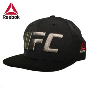 リーボック ユーエフシー コラボ スナップバックキャップ 帽子 Reebok UFC メンズ レディース bk