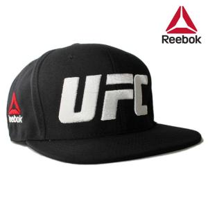 リーボック ユーエフシー コラボ スナップバックキャップ 帽子 Reebok UFC メンズ レディース bk｜liberalization