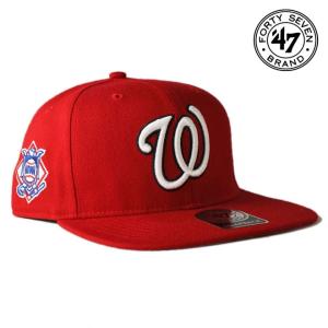 47ブランド スナップバックキャップ 帽子 47BRAND メンズ レディース MLB ワシントン ナショナルズ rd｜liberalization