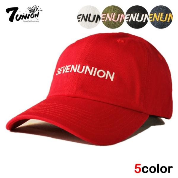 セブンユニオン 7UNION ストラップバックキャップ 帽子 メンズ レディース デニム wt bk...