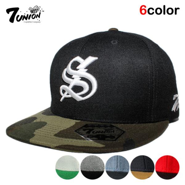 セブンユニオン 7UNION ストラップバックキャップ 帽子 メンズ レディース wt gy bk ...