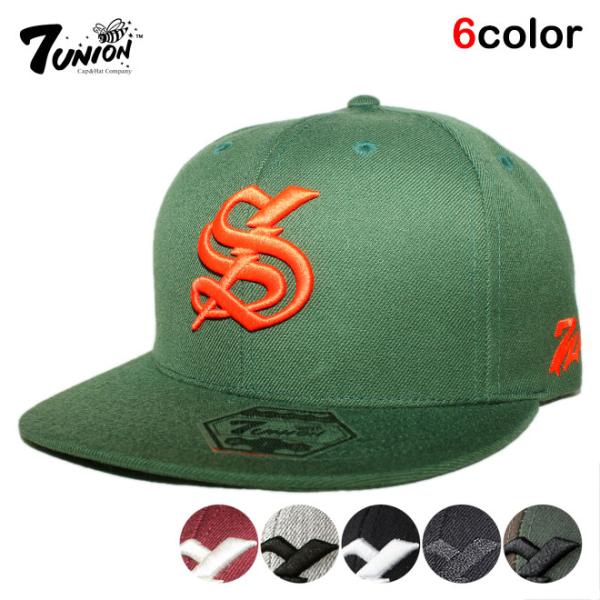 セブンユニオン 7UNION ストラップバックキャップ 帽子 メンズ レディース gy bk gn ...