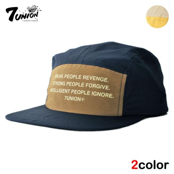 セブンユニオン 7UNION キャンプキャップ ストラップバック 帽子 メンズ レディース nv l...