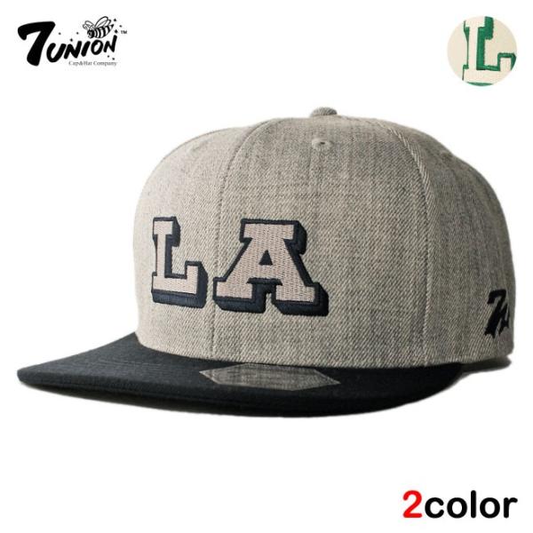 セブンユニオン 7UNION スナップバックキャップ 帽子 メンズ レディース wt gy