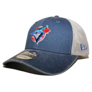 ニューエラ メッシュキャップ スナップバック 帽子 NEW ERA 9forty メンズ レディース MLB トロント ブルージェイズ bl｜liberalization