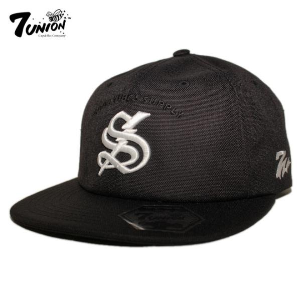 セブンユニオン 7UNION ストラップバックキャップ 帽子 メンズ レディース bk