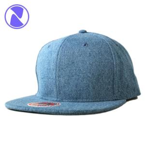 ニューハッタン スナップバックキャップ 帽子 NEWHATTAN メンズ レディース 無地 シンプル デニム lbe