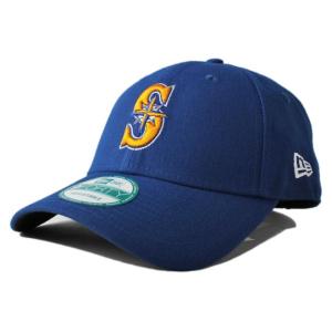 ニューエラ ストラップバックキャップ 帽子 NEW ERA 9forty メンズ レディース MLB シアトル マリナーズ bl｜liberalization