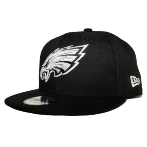 ニューエラ スナップバックキャップ 帽子 NEW ERA 9fifty メンズ レディース NFL フィラデルフィア イーグルス bk｜liberalization
