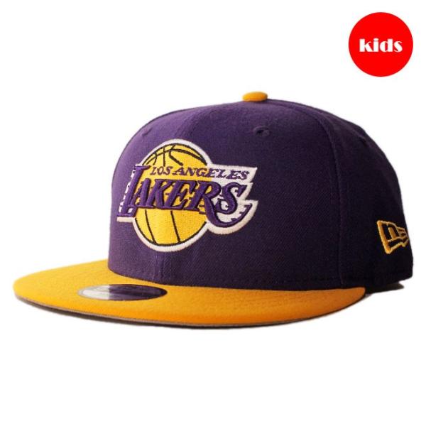 子供用 ニューエラ スナップバックキャップ 帽子 NEW ERA 9fifty キッズ NBA ロサ...