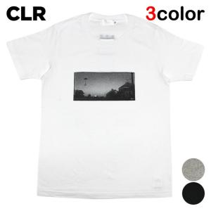 セール シーエルアール Tシャツ CLR メンズ レディース 半袖 クルーネック アート グラフィック wt gy bk｜liberalization