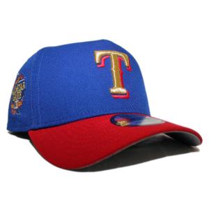 ニューエラ スナップバックキャップ 帽子 NEW ERA 9forty メンズ レディース MLB テキサス レンジャーズ bl｜liberalization