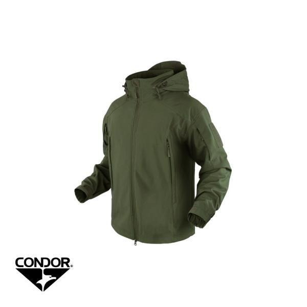 CONDOR ELEMENT SOFTSHELL JACKET OLIVE DRAB 101098-...