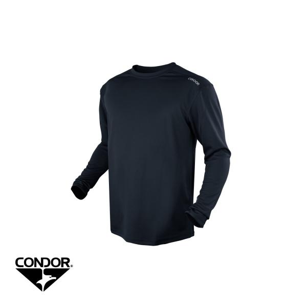 CONDOR 101121-006 MAXFORT LS TRAINING TOP NAVY BLU...