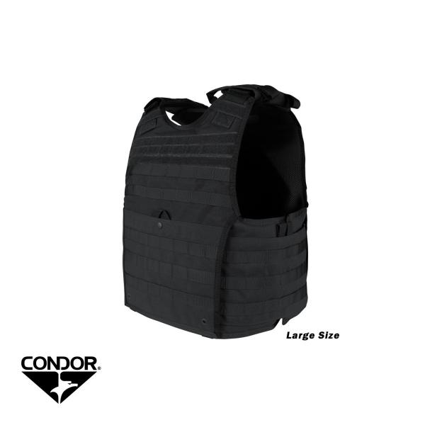 CONDOR 201165-002 EXO PLATE CARRIER GEN II BLACK, ...