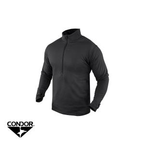 CONDOR 603-002 BASE II ZIP PULLOVER BLACK