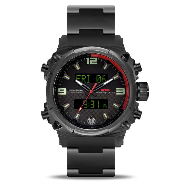 MTM WATCH AS2-TBK-CBRD-MBTI Air Stryk II Black - A...