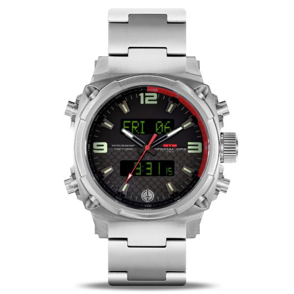 MTM WATCH AS2-TSL-CBRD-MBTI Air Stryk II Silver - ...