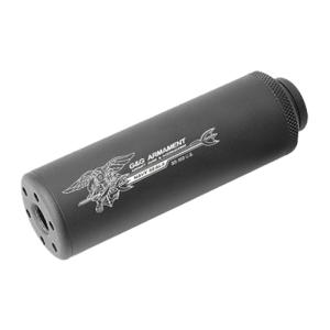 G&G G-01-026 SS-100 Mock Suppressor-Black (14mm CCW) [ NAVY SEAL ]｜liberator