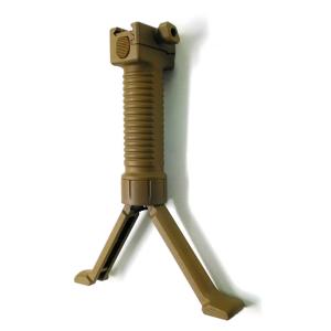 G&G G-03-105 GK16 Bipod Grip-Desert Tan (20mm Rail Used)｜liberator