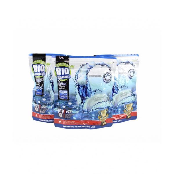 G&amp;G G-07-126 バイオBB弾　0.25g 1KG 4000shot ホワイト 3袋セット