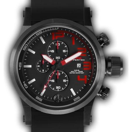 MTM WATCH HC3-SB4-RED1-BR2B-A Hypertec Chrono 3A B...