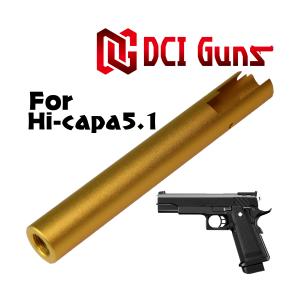 AIP マルイ ハイキャパ5.1対応 14逆ネジ付 SVステンレス BKスチール