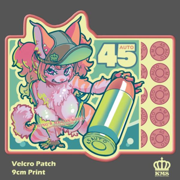 KMS 45AUTO x メインクーン プリントパッチ