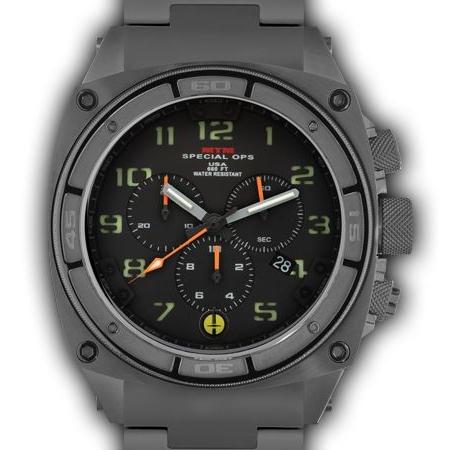 MTM WATCH PR2-TGR-BBL1-MBTI-OH Predator II Grey Ti...