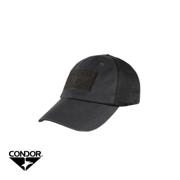 CONDOR TCM-002 MESH TACTICAL CAP BLACK