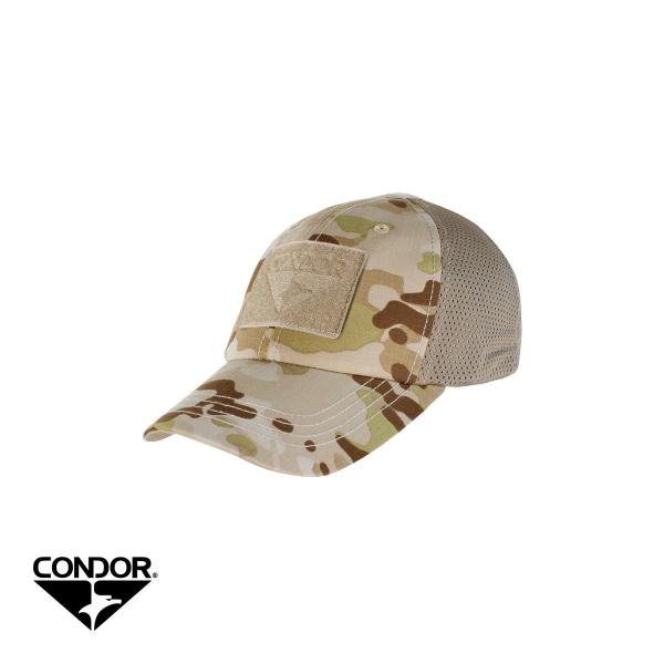 CONDOR TCM-022 MESH TACTICAL CAP MULTICAM ARID