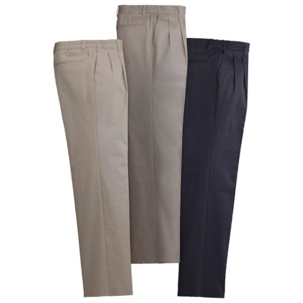 COOL-EX ストレッチチノパンツ３本組(同サイズ3色) 41271 ボトムス 伸縮  選べる股下...