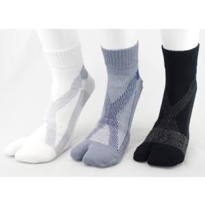 エコノレッグエア-バリエ 紳士用 3足組 夏用 足袋タイプ