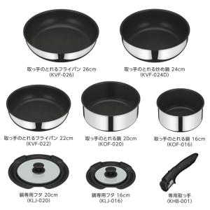 サーモス デュラブルシリーズ 取っ手のとれるフ...の詳細画像1